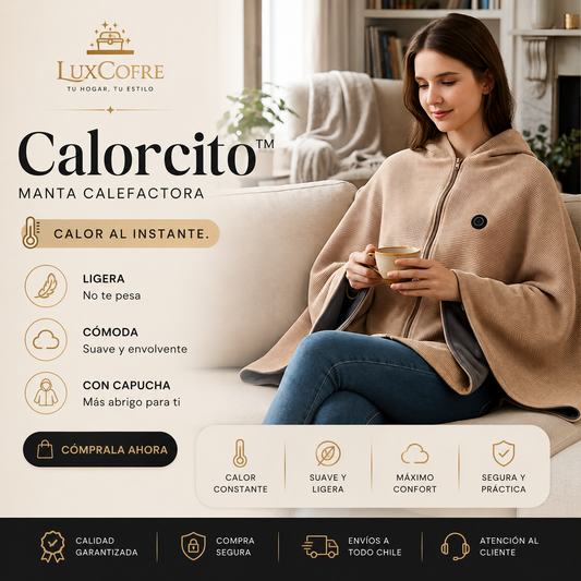 Calorcito™ Manta Calefactora Portatil
